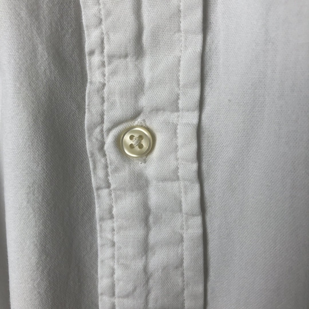 Ralph Lauren Custom Fit Long Sleeve Button Down Shirt Men's XXL cotton white type Vintage Second Hand