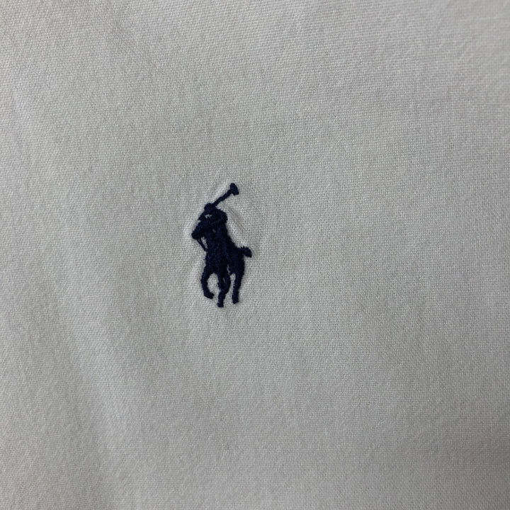 Ralph Lauren Custom Fit Long Sleeve Button Down Shirt Men's XXL cotton white type Vintage Second Hand
