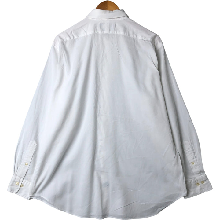 Ralph Lauren POLO by Ralph Lauren ANDREW CLASSIC FIT long sleeve dress shirt, men's XL size cotton white type Vintage Second Hand