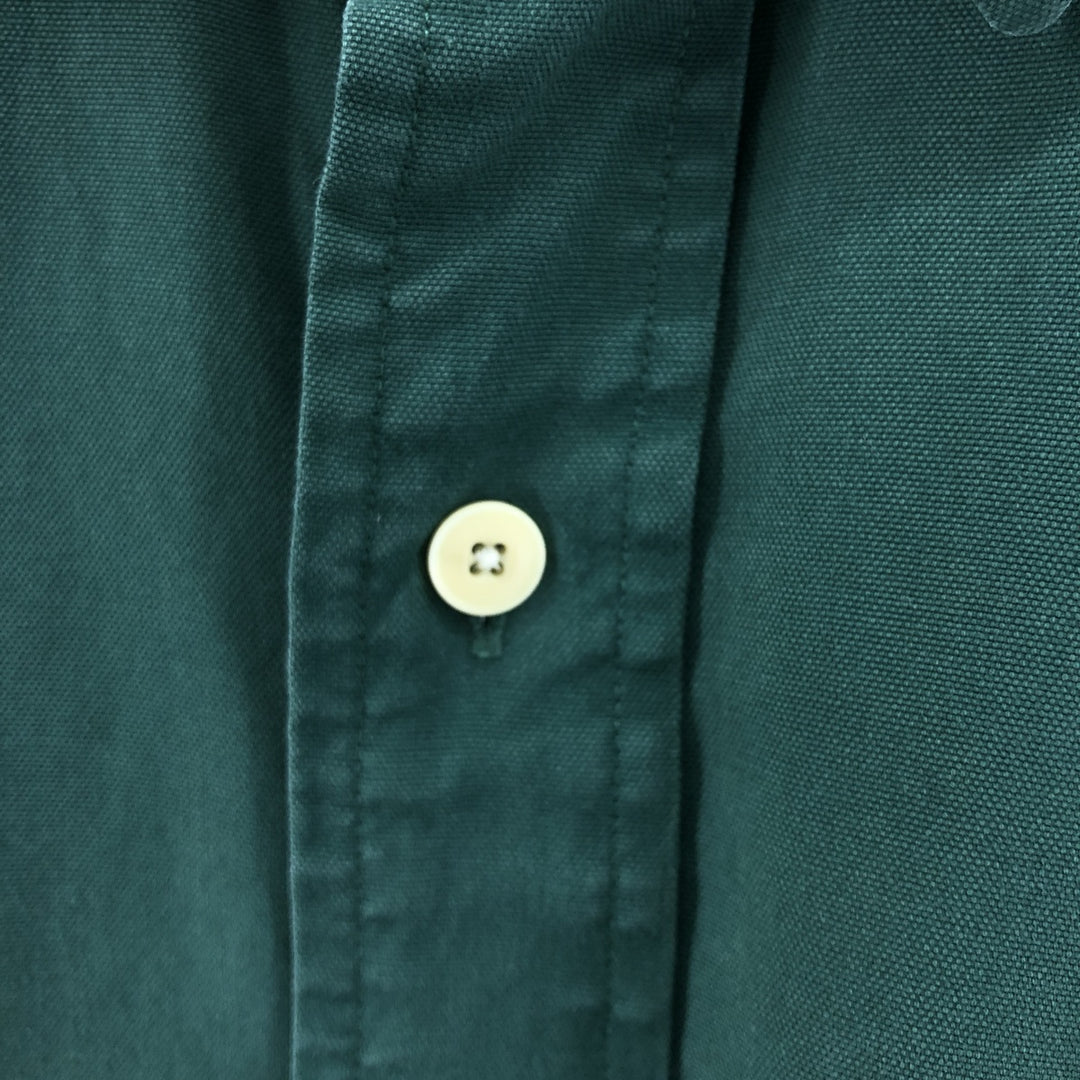 Ralph Lauren POLO by Ralph Lauren long sleeve shirt, men's XL size unclear green type Vintage Second Hand