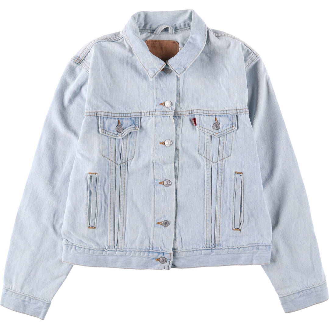 00'S Levi's denim jacket, made in the USA, women's size L unknown Blue type light blue Vintage Second Hand