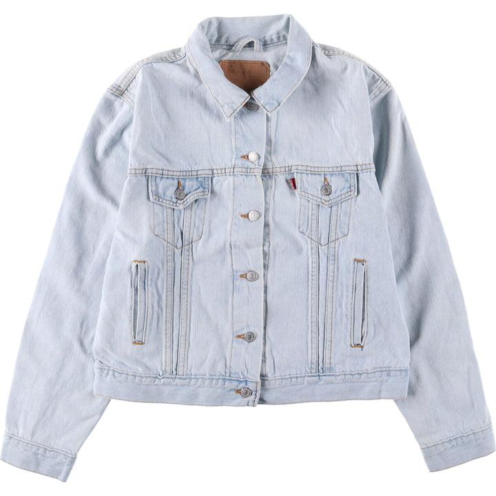 00'S Levi's denim jacket, made in the USA, women's size L unknown Blue type light blue Vintage Second Hand