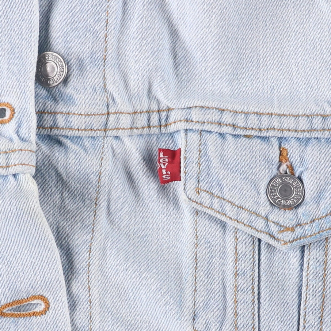 00'S Levi's denim jacket, made in the USA, women's size L unknown Blue type light blue Vintage Second Hand