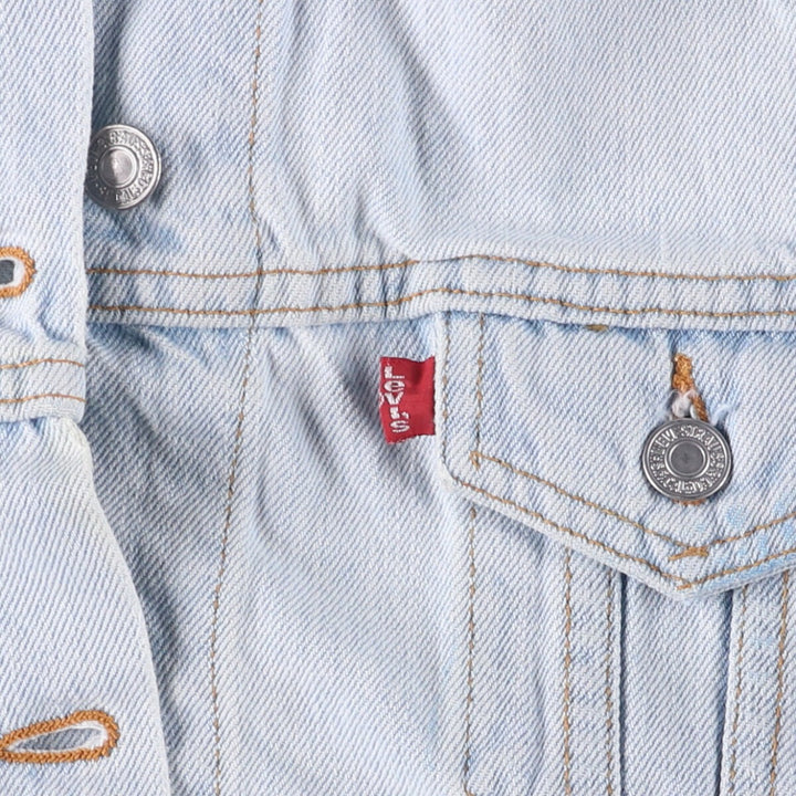 00'S Levi's denim jacket, made in the USA, women's size L unknown Blue type light blue Vintage Second Hand