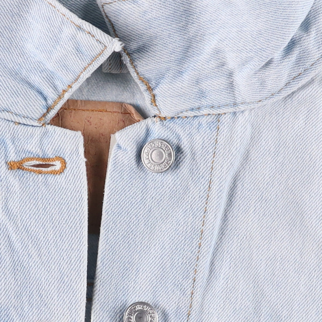 00'S Levi's denim jacket, made in the USA, women's size L unknown Blue type light blue Vintage Second Hand