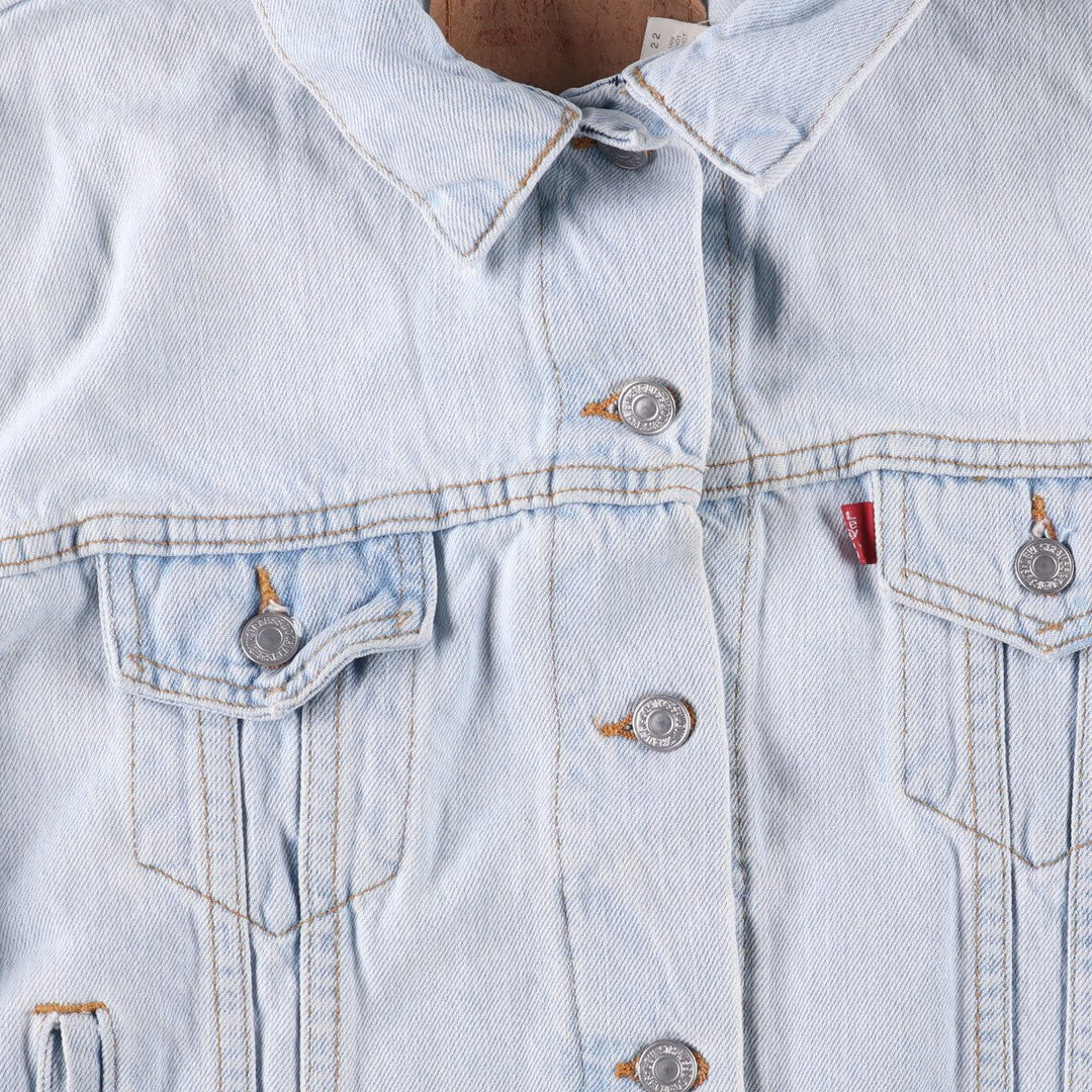 00'S Levi's denim jacket, made in the USA, women's size L unknown Blue type light blue Vintage Second Hand