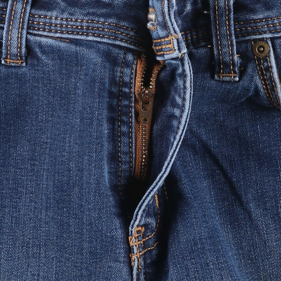 Carhartt ORIGINAL FIT Flare Cut Denim Pants Women's XL (w32) cotton blue type Vintage Second Hand