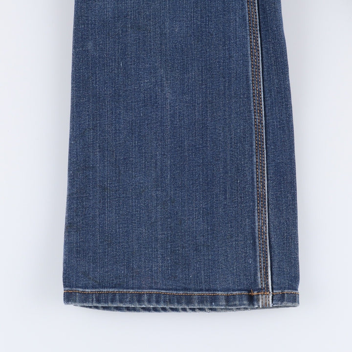 Carhartt ORIGINAL FIT Flare Cut Denim Pants Women's XL (w32) cotton blue type Vintage Second Hand
