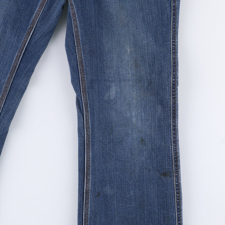 Carhartt ORIGINAL FIT Flare Cut Denim Pants Women's XL (w32) cotton blue type Vintage Second Hand