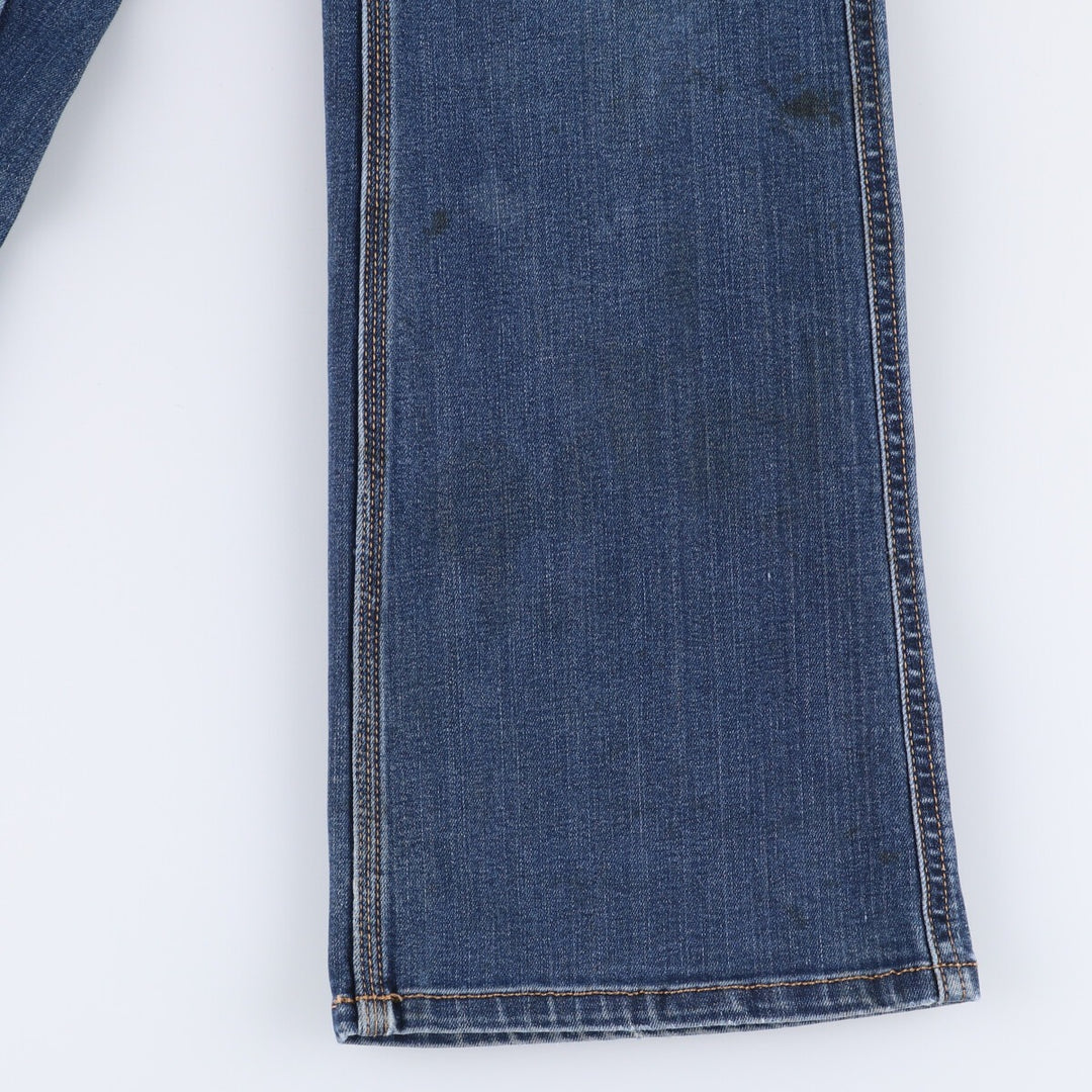 Carhartt ORIGINAL FIT Flare Cut Denim Pants Women's XL (w32) cotton blue type Vintage Second Hand
