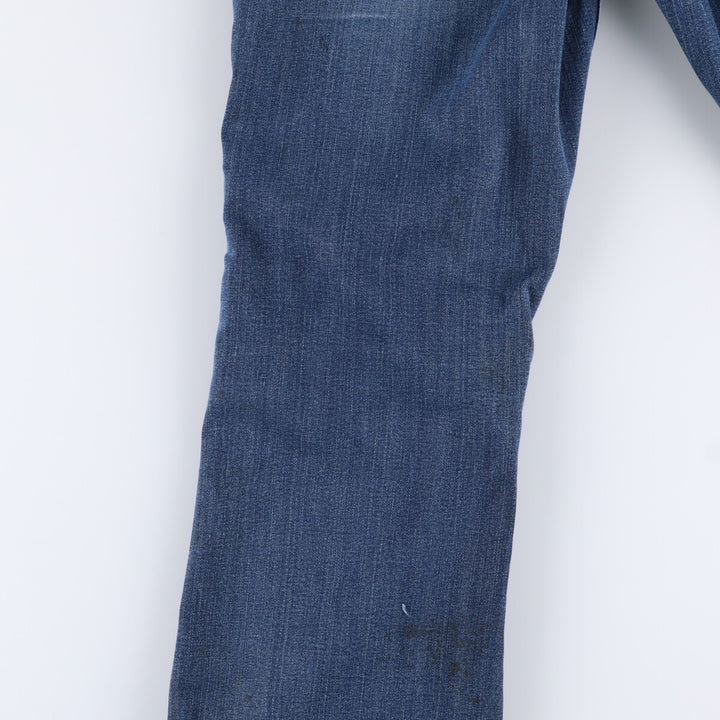 Carhartt ORIGINAL FIT Flare Cut Denim Pants Women's XL (w32) cotton blue type Vintage Second Hand