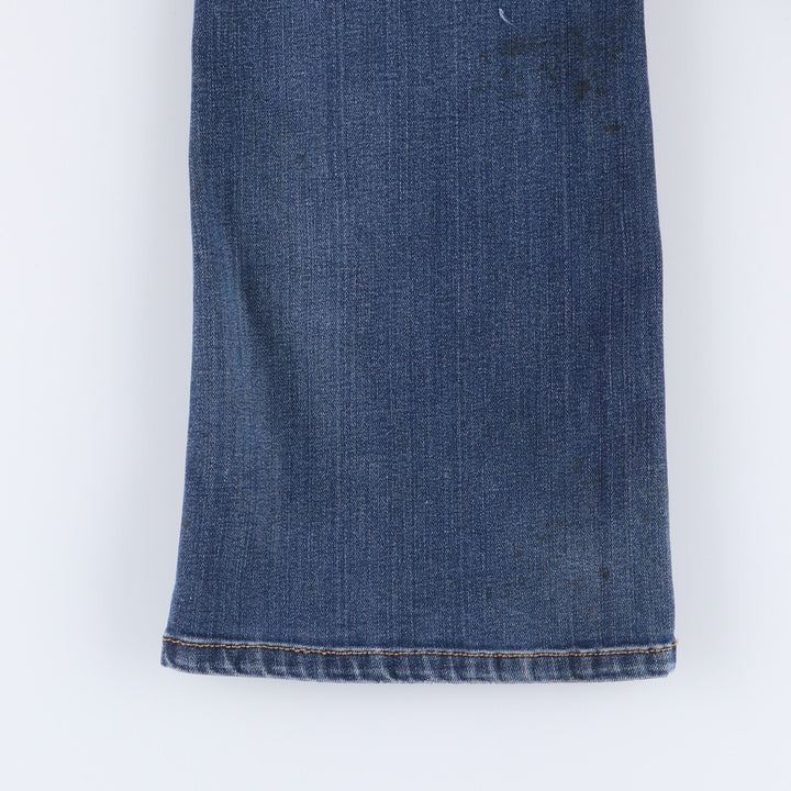 Carhartt ORIGINAL FIT Flare Cut Denim Pants Women's XL (w32) cotton blue type Vintage Second Hand