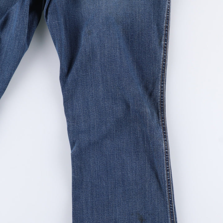 Carhartt ORIGINAL FIT Flare Cut Denim Pants Women's XL (w32) cotton blue type Vintage Second Hand