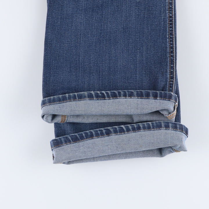 Carhartt ORIGINAL FIT Flare Cut Denim Pants Women's XL (w32) cotton blue type Vintage Second Hand