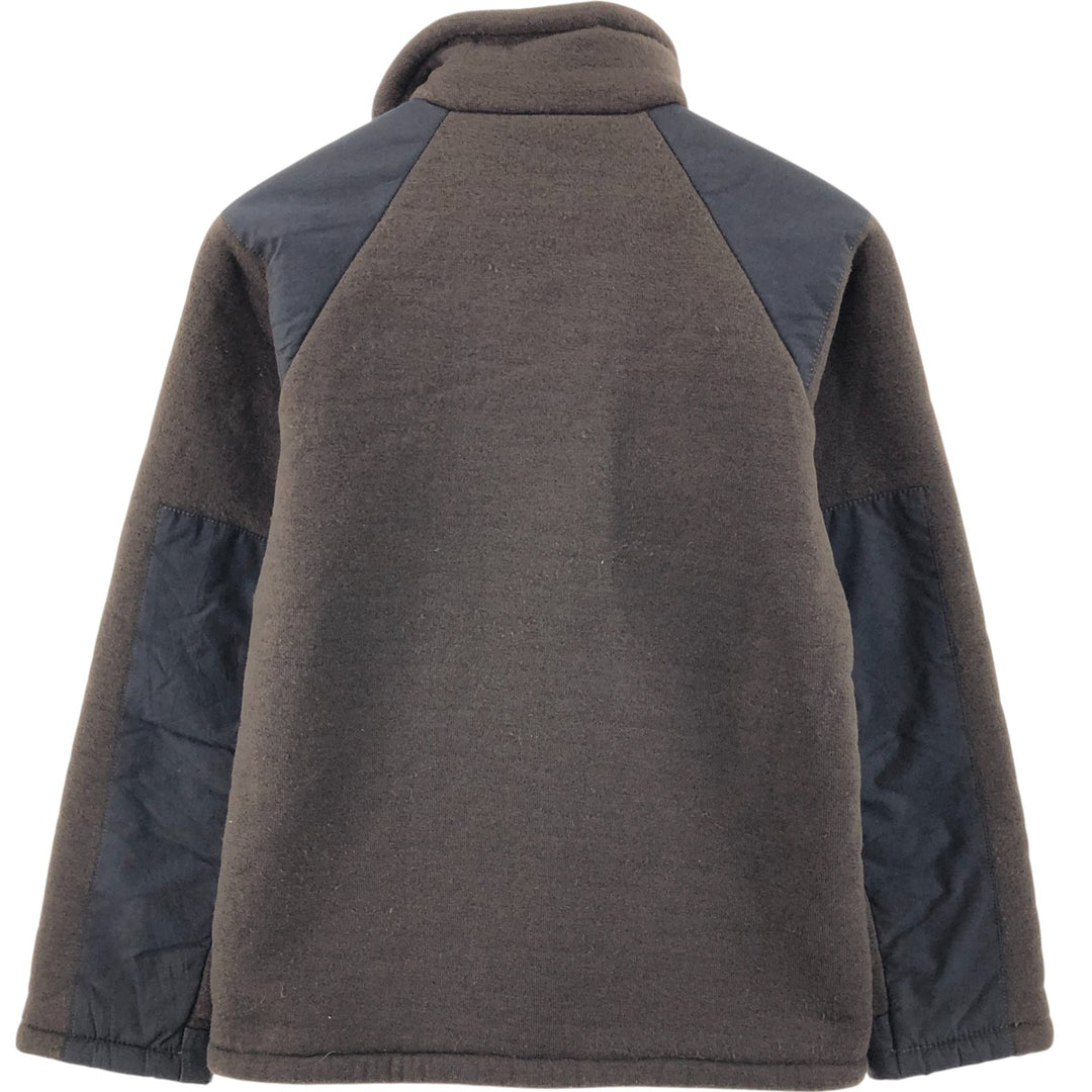 Authentic 1990'S US Military ECWCS Gen. 1 Bear Jacket, Military Fleece Jacket, Made in USA, Small, Men's Size Small, Vintage polyester brown type Vintage Second Hand