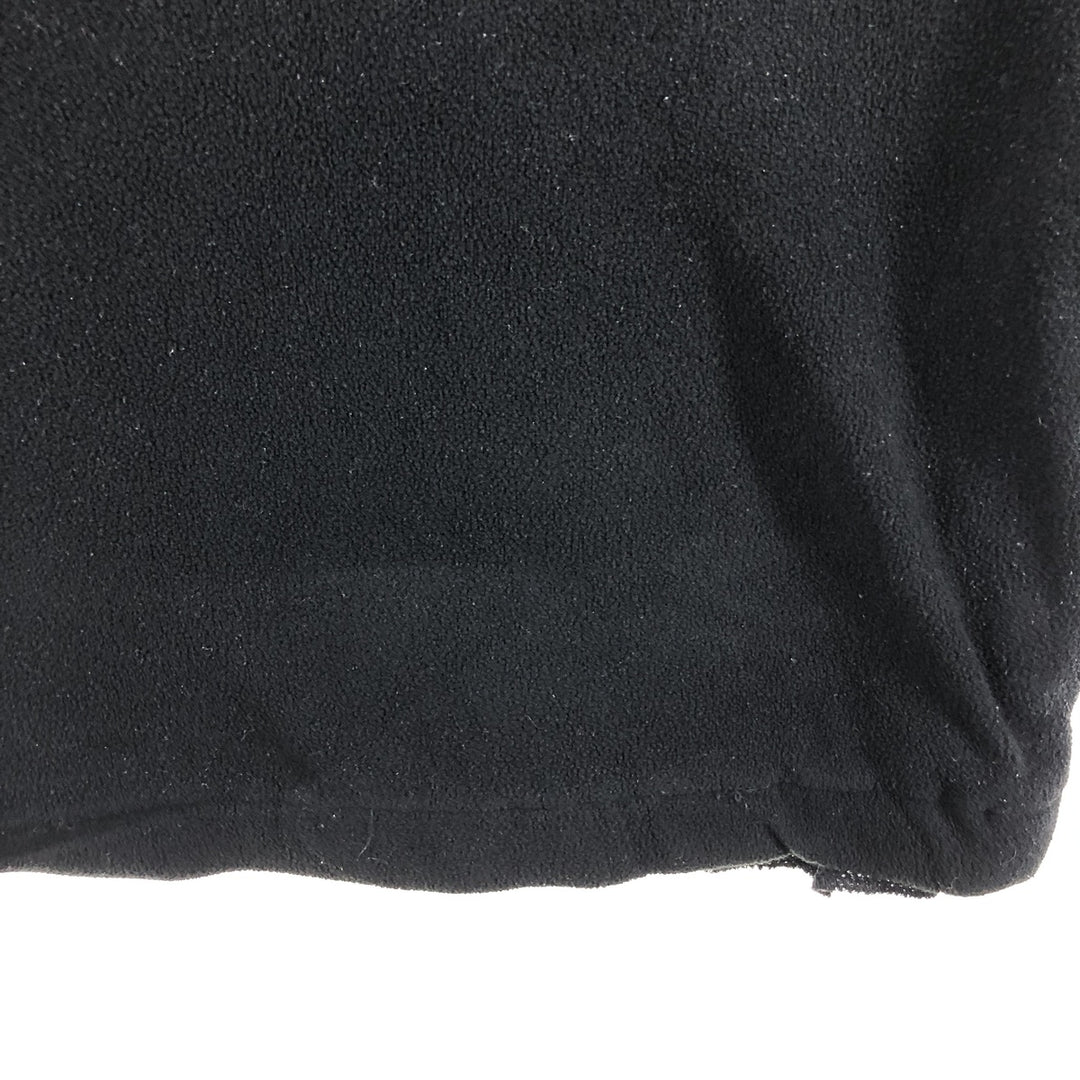 Reebok Golf Half-Zip Fleece Pullover, Men's Size L polyester black type Vintage Second Hand