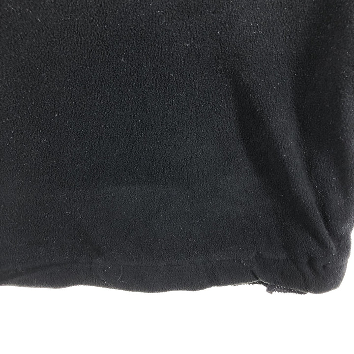 Reebok Golf Half-Zip Fleece Pullover, Men's Size L polyester black type Vintage Second Hand