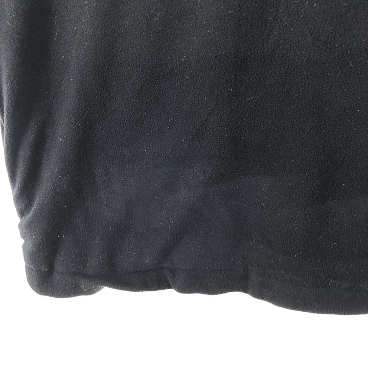 Reebok Golf Half-Zip Fleece Pullover, Men's Size L polyester black type Vintage Second Hand