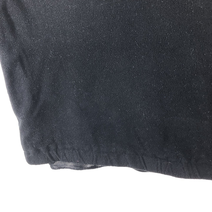 Reebok Golf Half-Zip Fleece Pullover, Men's Size L polyester black type Vintage Second Hand