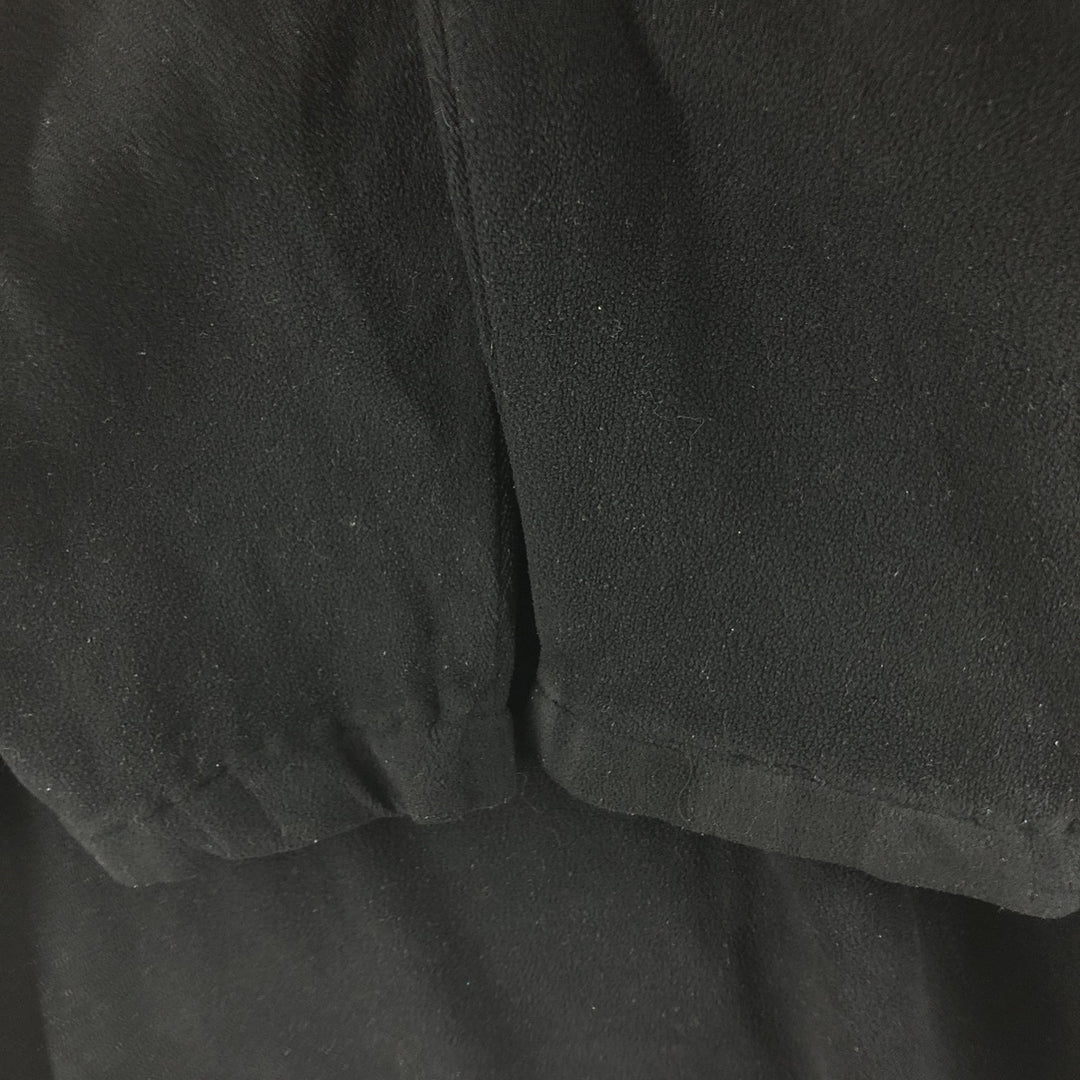 Reebok Golf Half-Zip Fleece Pullover, Men's Size L polyester black type Vintage Second Hand