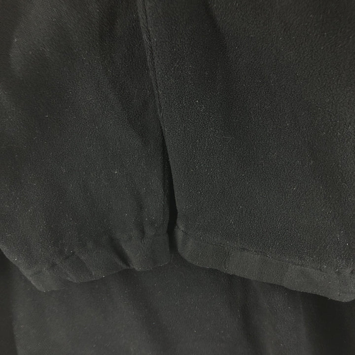 Reebok Golf Half-Zip Fleece Pullover, Men's Size L polyester black type Vintage Second Hand