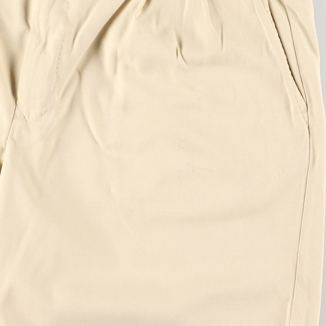 Tommy Bahama Two-pleat shorts, short pants, men's size w36 silk Beige type Vintage Second Hand