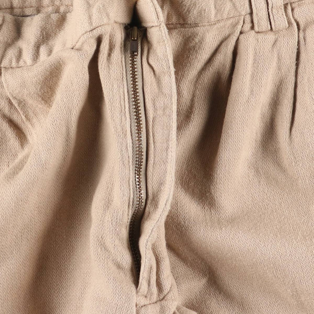 GREG NORMAN Two-pleat linen shorts, short pants, men's size w31 linen Beige type Vintage Second Hand