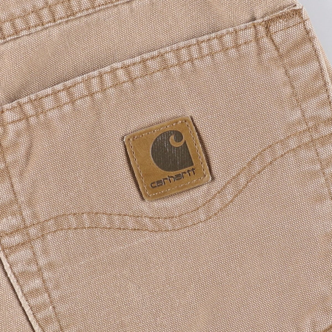 Carhartt Duck Painter Shorts, Shorts, Men's, W33 equivalent cotton brown type Vintage Second Hand
