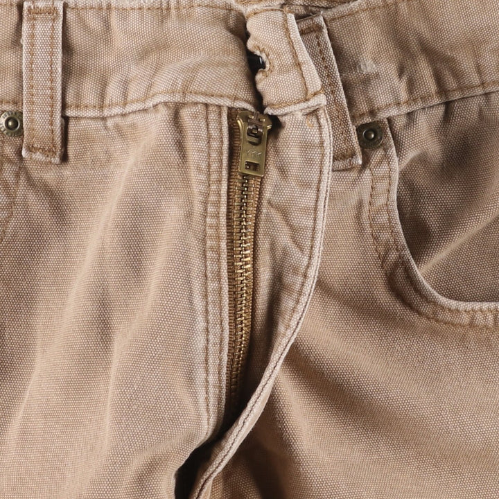 Carhartt Duck Painter Shorts, Shorts, Men's, W33 equivalent cotton brown type Vintage Second Hand