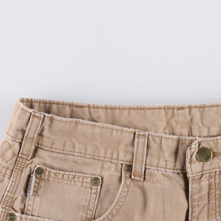 Carhartt Duck Painter Shorts, Shorts, Men's, W33 equivalent cotton brown type Vintage Second Hand