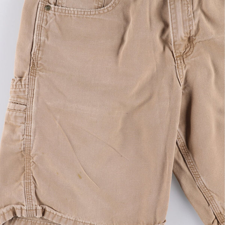 Carhartt Duck Painter Shorts, Shorts, Men's, W33 equivalent cotton brown type Vintage Second Hand