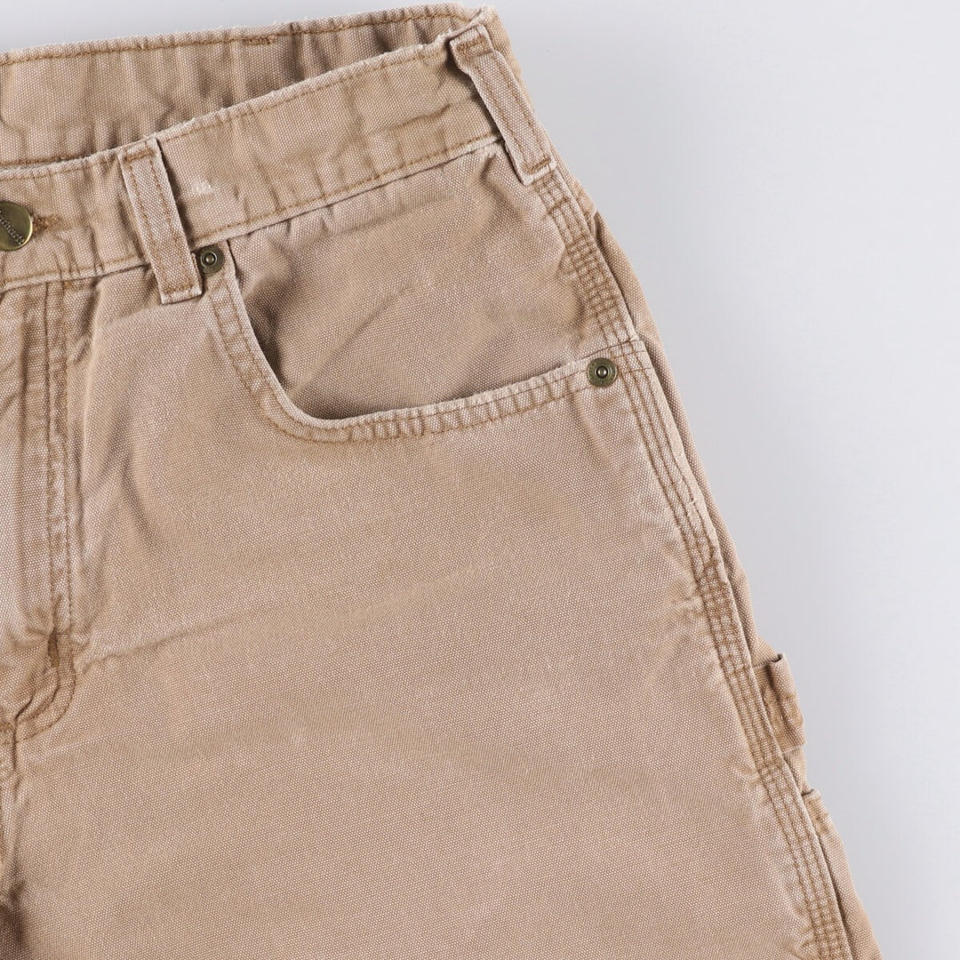 Carhartt Duck Painter Shorts, Shorts, Men's, W33 equivalent cotton brown type Vintage Second Hand