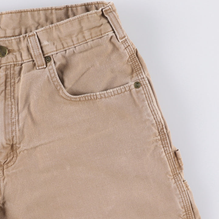 Carhartt Duck Painter Shorts, Shorts, Men's, W33 equivalent cotton brown type Vintage Second Hand