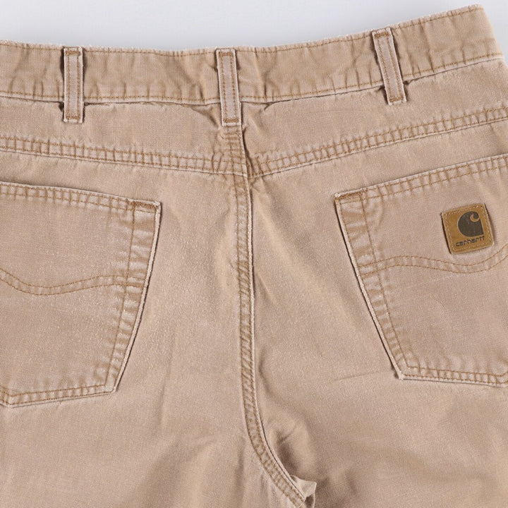 Carhartt Duck Painter Shorts, Shorts, Men's, W33 equivalent cotton brown type Vintage Second Hand