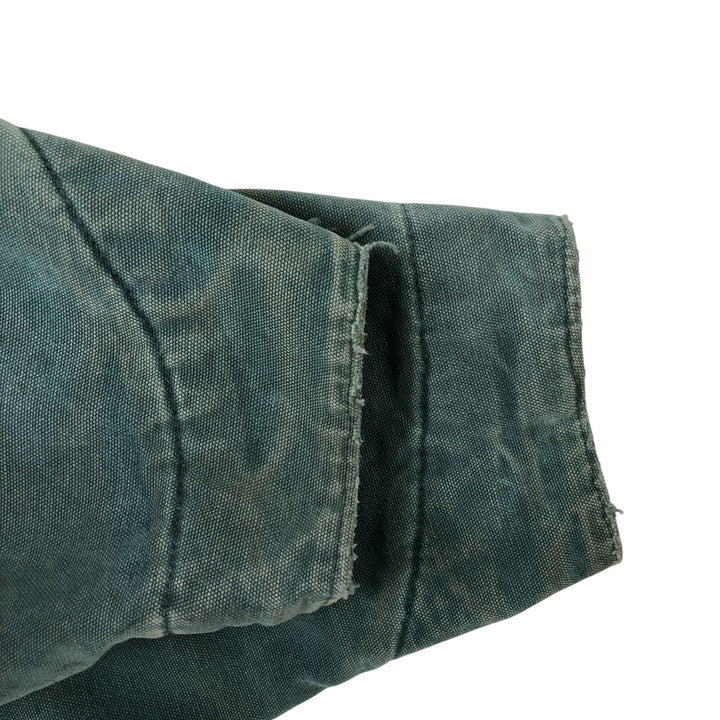 90'S Carhartt Michigan Chore Coat Duck Coverall Made in USA Men's XL Vintage cotton green type Vintage Second Hand