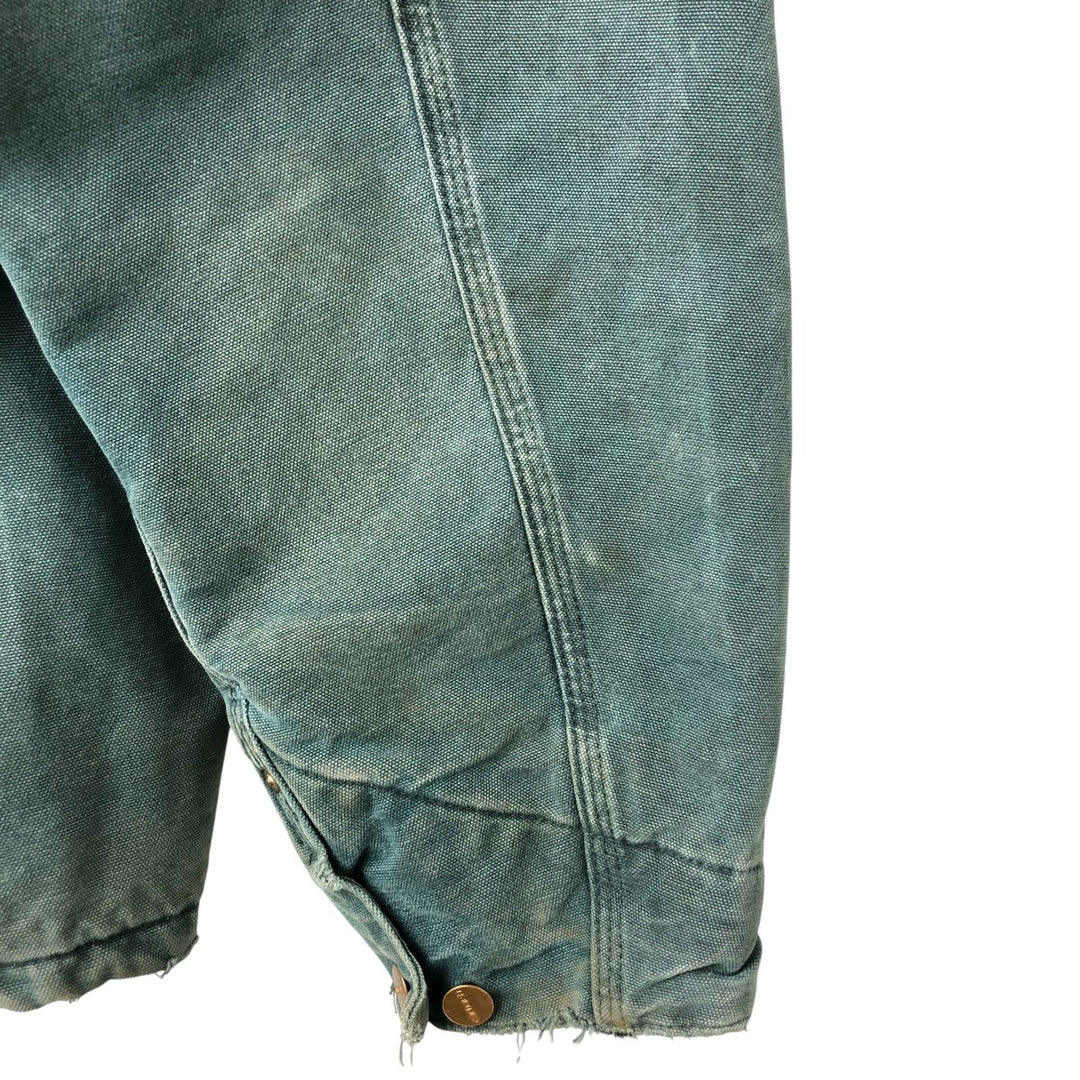 90'S Carhartt Michigan Chore Coat Duck Coverall Made in USA Men's XL Vintage cotton green type Vintage Second Hand