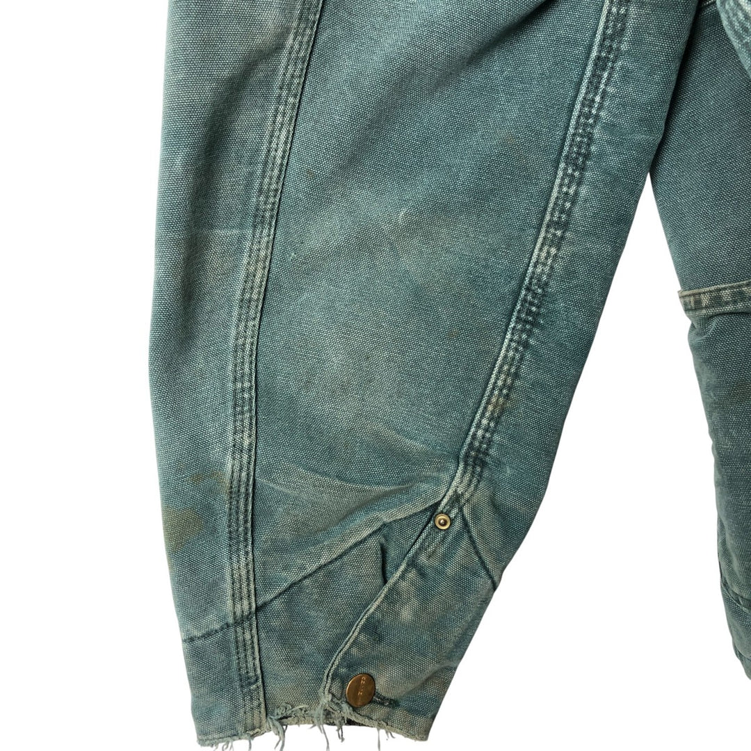 90'S Carhartt Michigan Chore Coat Duck Coverall Made in USA Men's XL Vintage cotton green type Vintage Second Hand