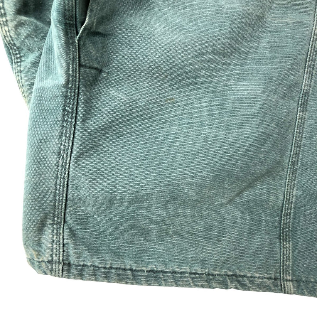 90'S Carhartt Michigan Chore Coat Duck Coverall Made in USA Men's XL Vintage cotton green type Vintage Second Hand