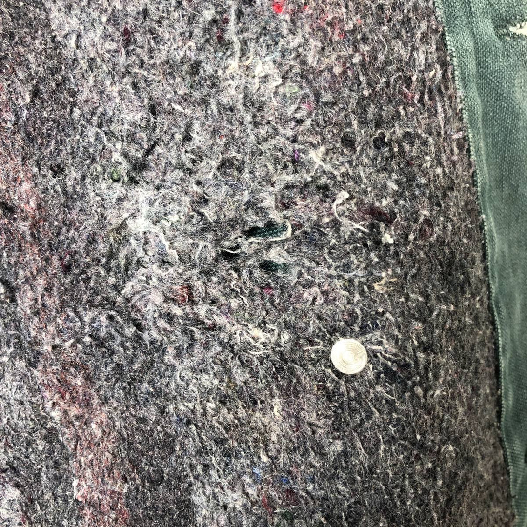 90'S Carhartt Michigan Chore Coat Duck Coverall Made in USA Men's XL Vintage cotton green type Vintage Second Hand