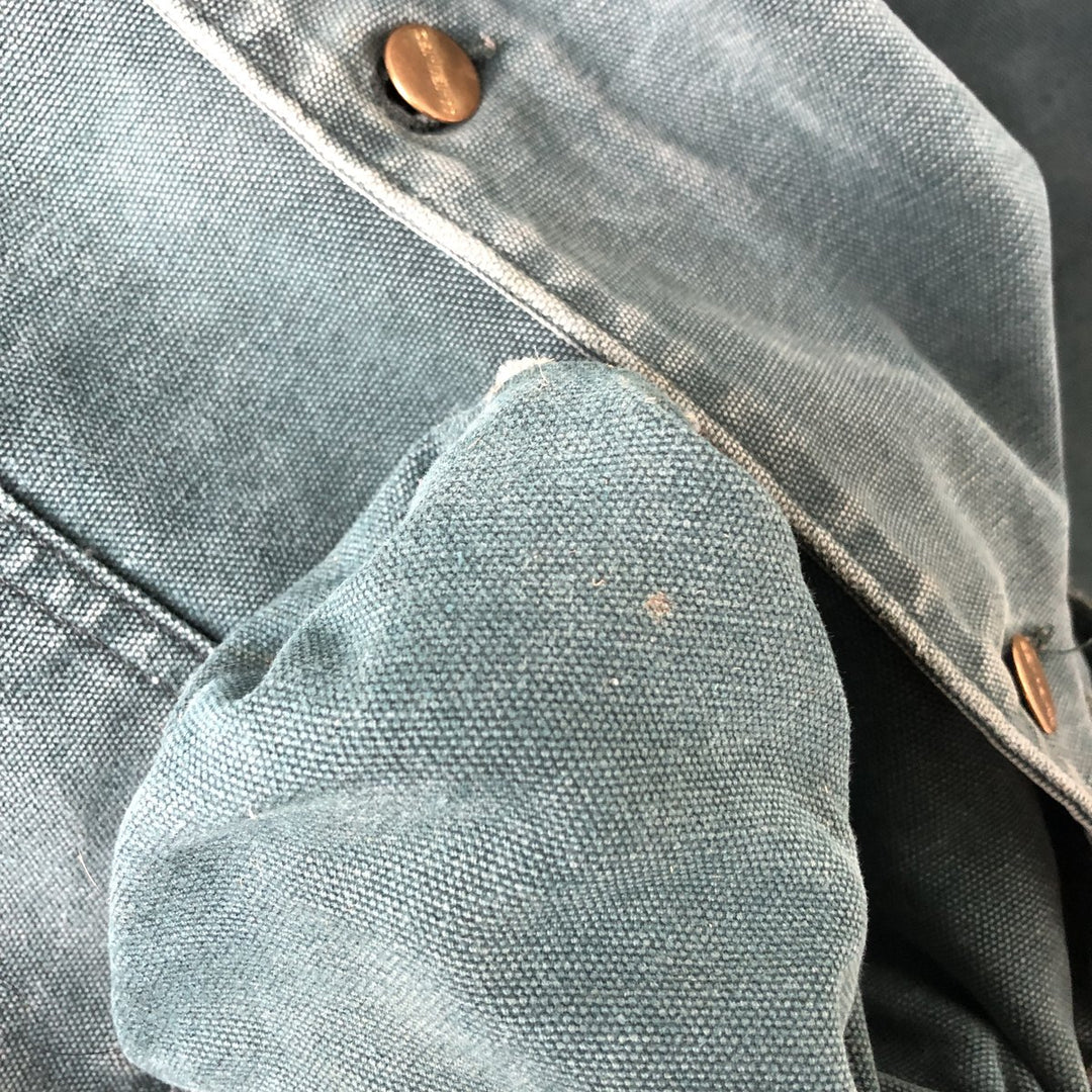 90'S Carhartt Michigan Chore Coat Duck Coverall Made in USA Men's XL Vintage cotton green type Vintage Second Hand