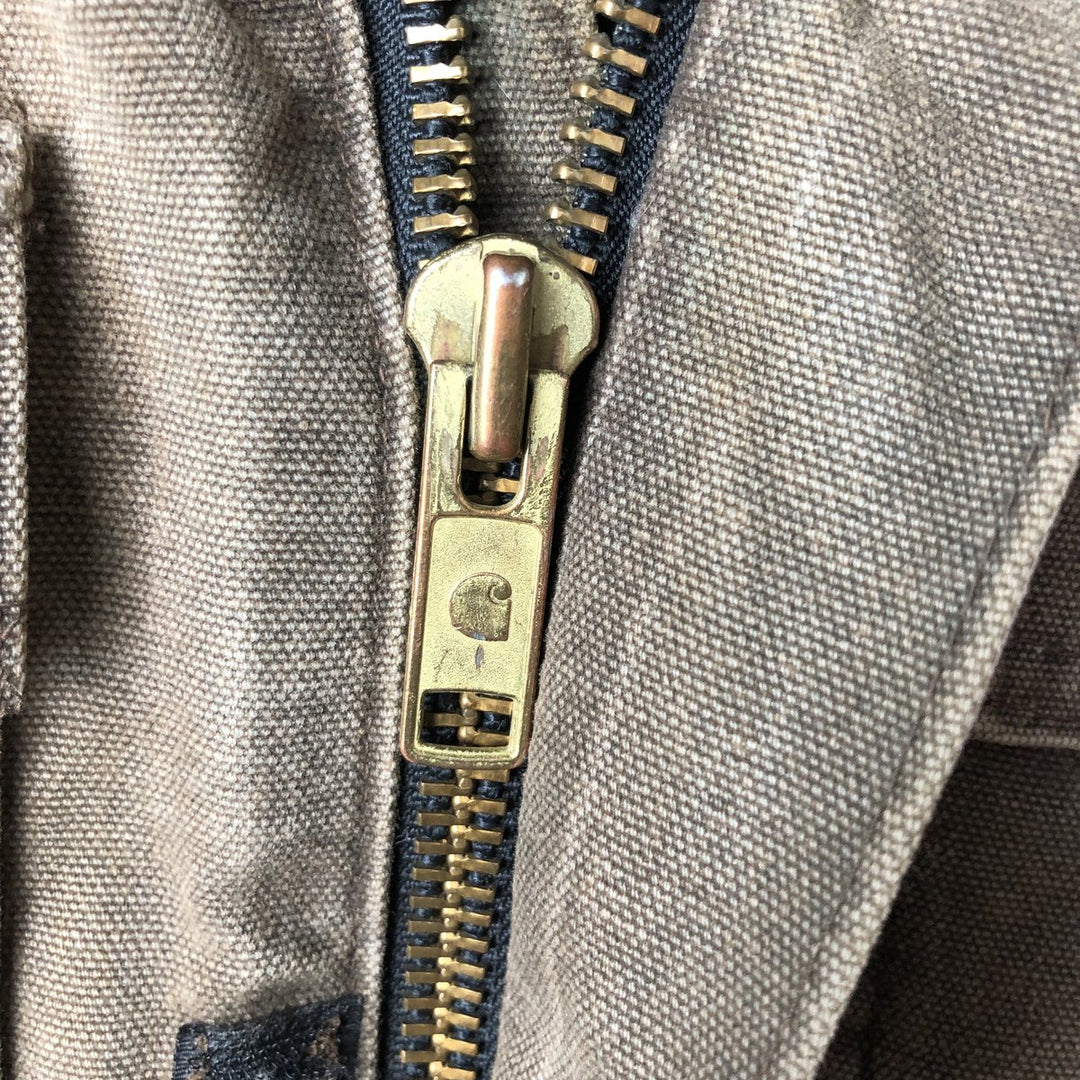 80s-90'S Carhartt Traditional Coat Duck Work Jacket Made in USA Men's M cotton brown type Vintage Second Hand