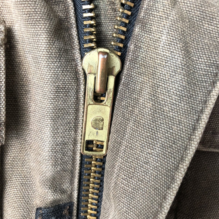 80s-90'S Carhartt Traditional Coat Duck Work Jacket Made in USA Men's M cotton brown type Vintage Second Hand