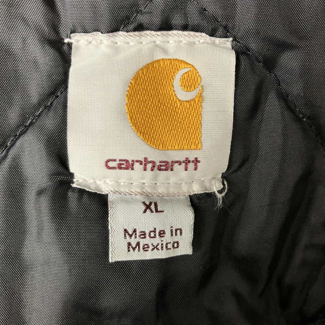 Carhartt Traditional Coat Duck Work Jacket Men's XL cotton black type Vintage Second Hand
