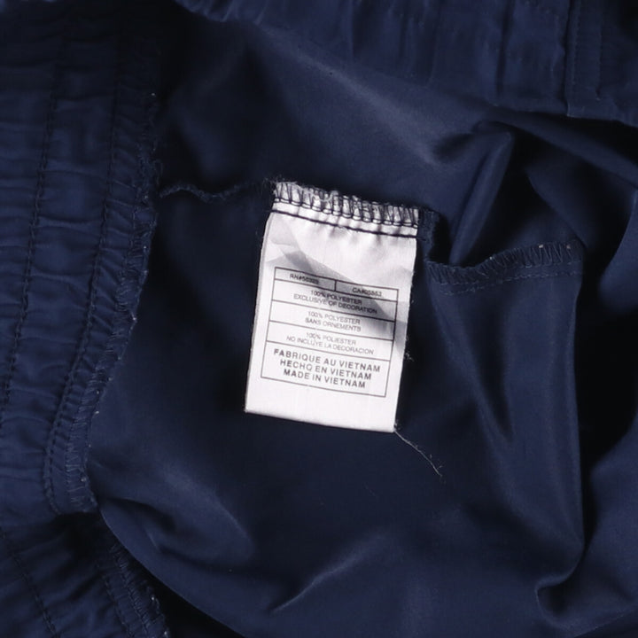 Nike Golf V-neck warm-up pullover, men's size L polyester navy blue type Vintage Second Hand