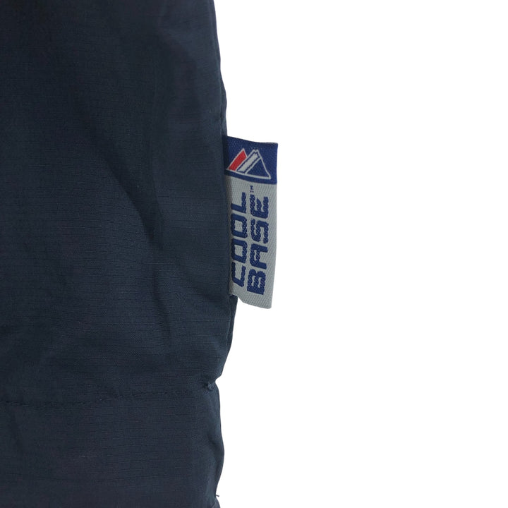 majestic MLB NEW YORK YANKEES New York Yankees COOL BASE half zip warm-up pullover men's M equivalent polyester navy blue type Vintage Second Hand