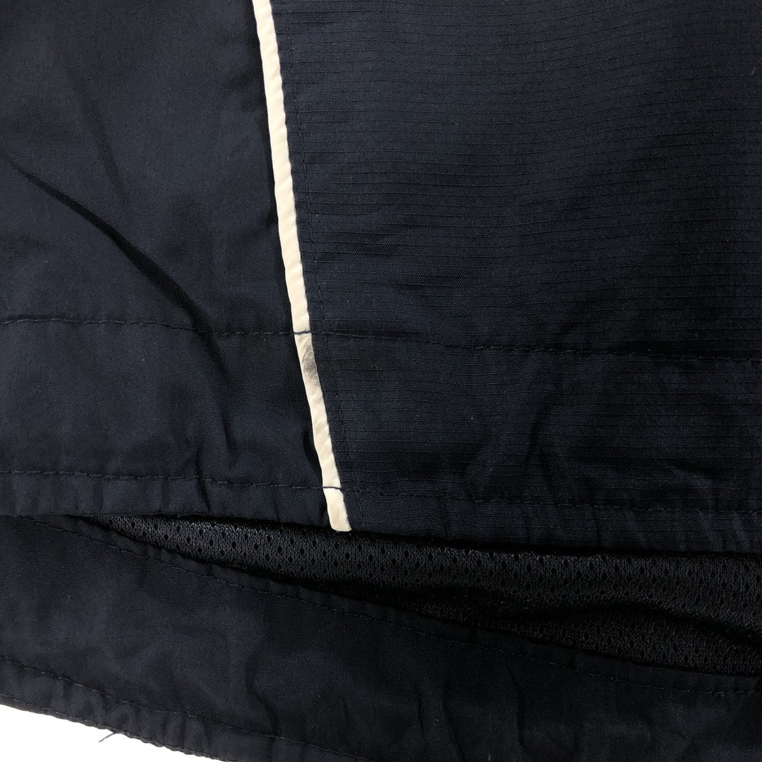 majestic MLB NEW YORK YANKEES New York Yankees COOL BASE half zip warm-up pullover men's M equivalent polyester navy blue type Vintage Second Hand