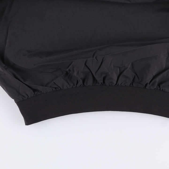 90s~ Nike NIKE GOLF Golf Henley Nylon Pullover Men's L Size Vintage Nylon black type Vintage Second Hand