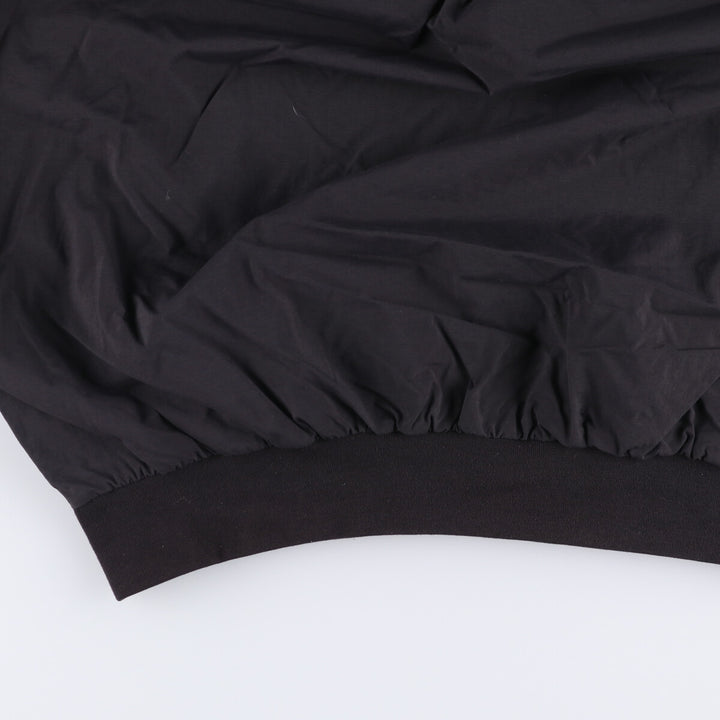 90s~ Nike NIKE GOLF Golf Henley Nylon Pullover Men's L Size Vintage Nylon black type Vintage Second Hand