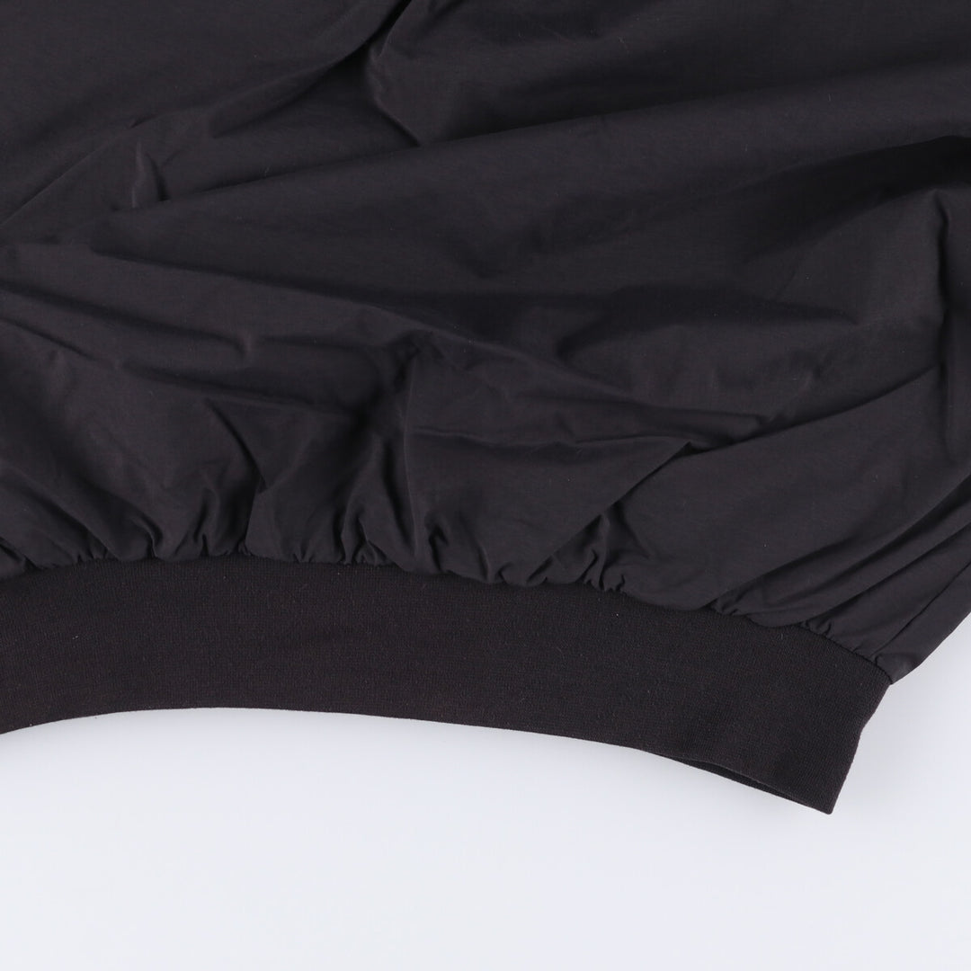 90s~ Nike NIKE GOLF Golf Henley Nylon Pullover Men's L Size Vintage Nylon black type Vintage Second Hand