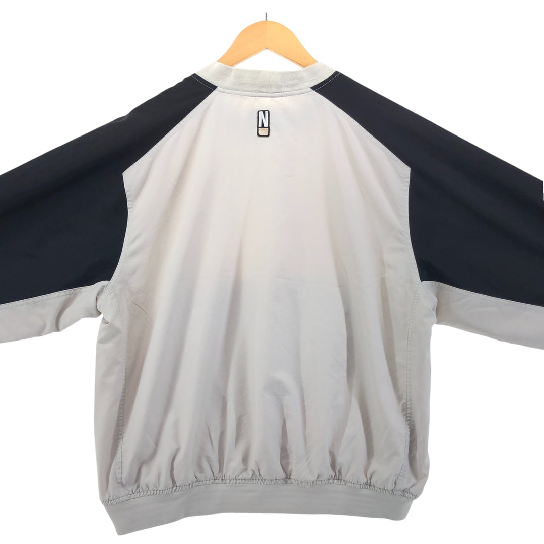90'S Nike Warm-up Pullover, Men's Size L, Vintage unclear gray type Vintage Second Hand